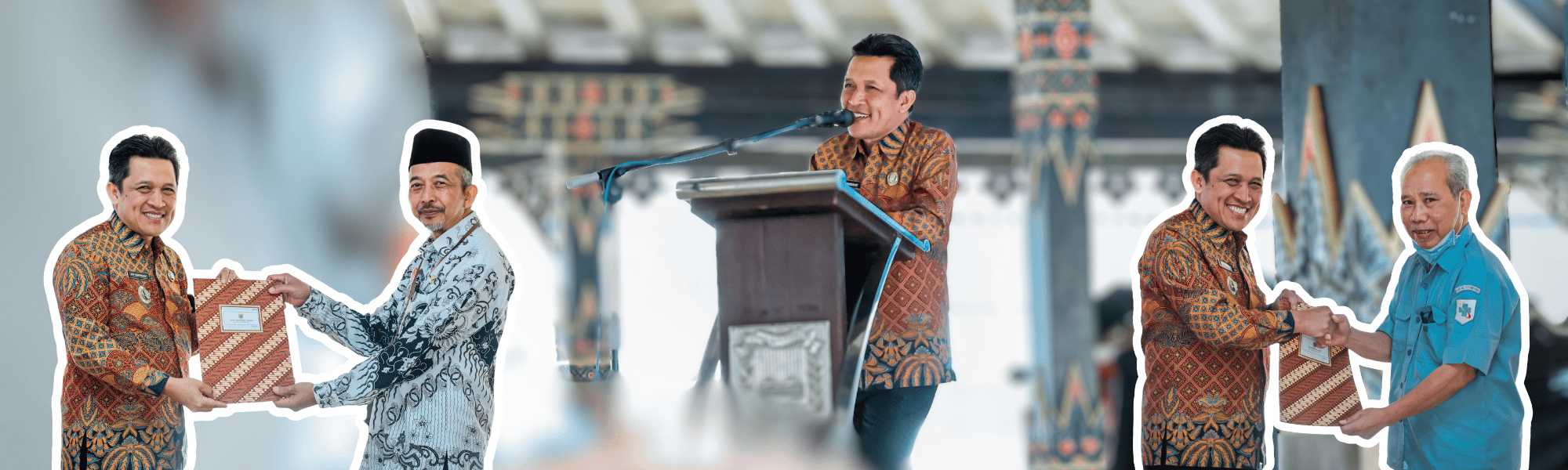 Foto Penyerahan SK Pensiun